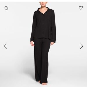 SKIMS Women's Black Sleepwear Set